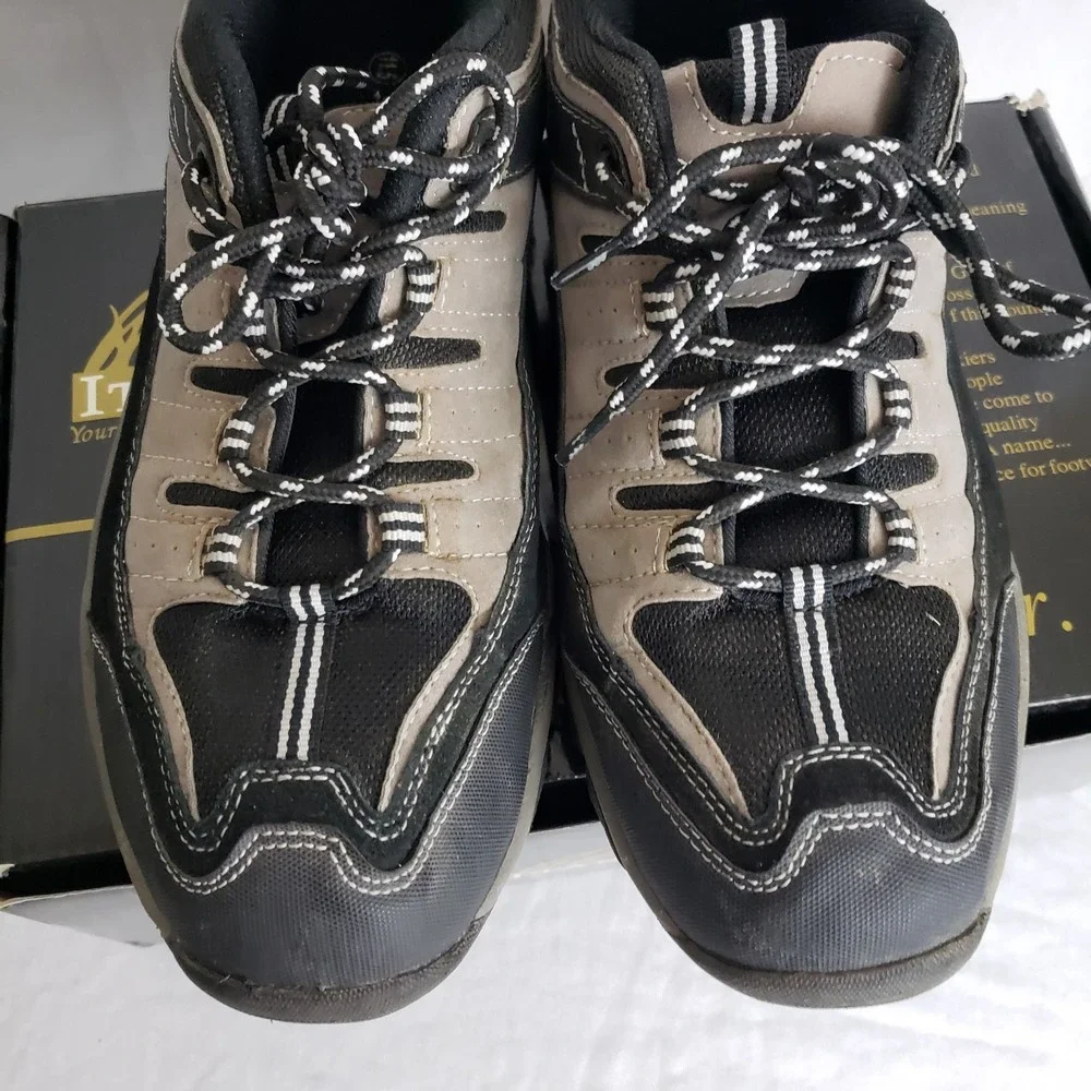 Worn 1x. Itasca Slate Lo‎ Hiking Walking Shoe  #451050 Mens Sz 11.5 Gray Black